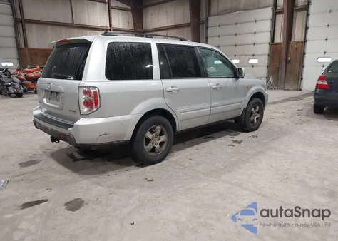 2008 Honda Pilot Ex-L from USA, damaged, VIN 5FNYF18558B048338